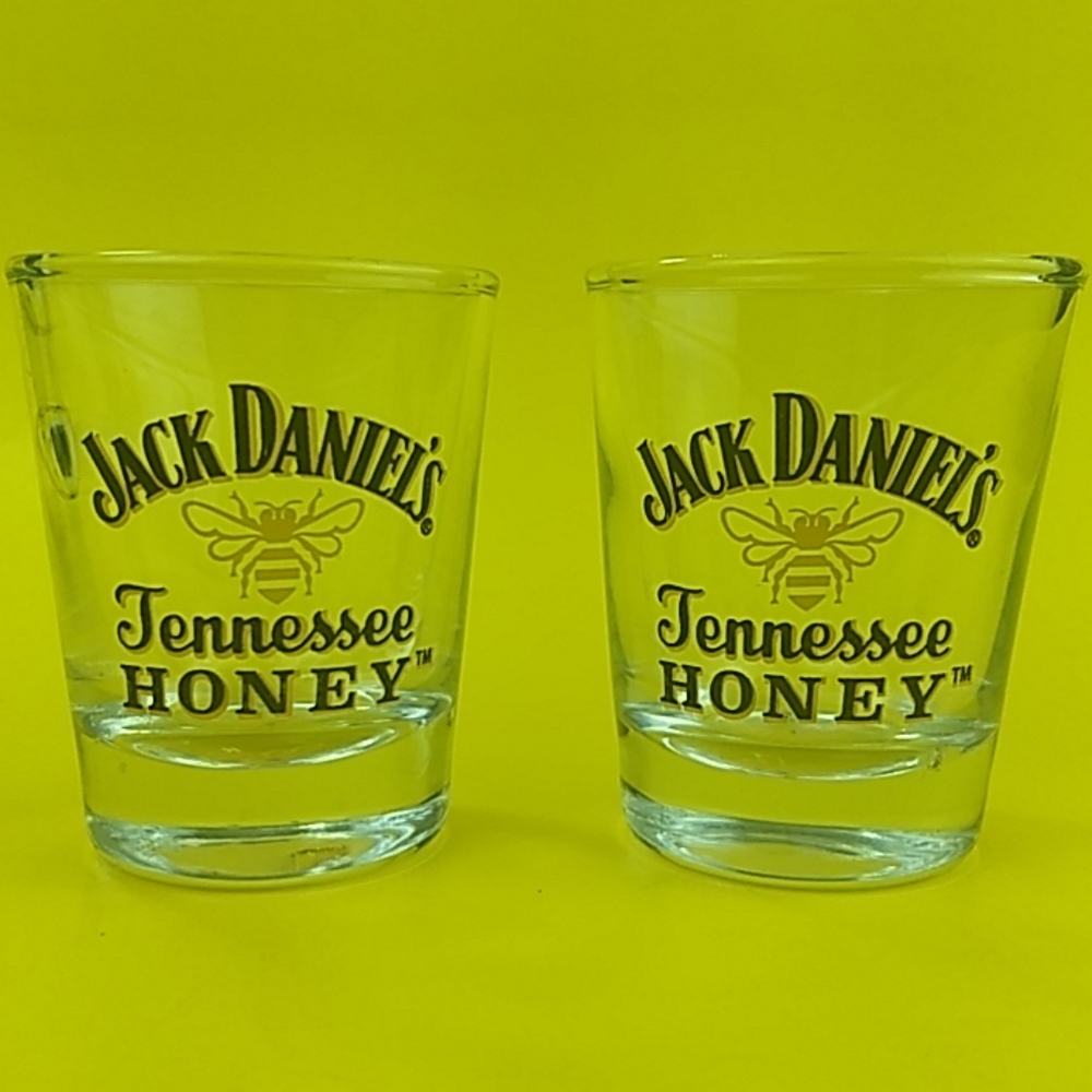 Jack Daniels 🐝Tennessee Honey shot glass set
